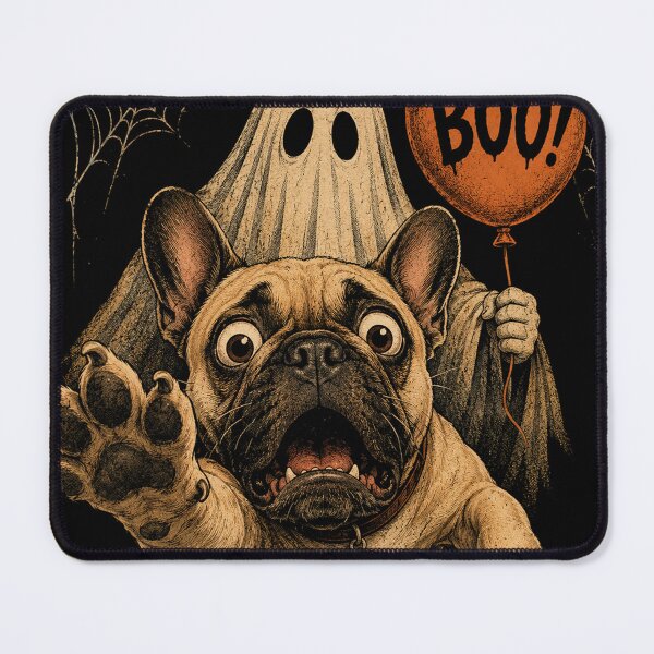 Item preview, Funny Pug Ghost Boo Halloween Selfie Dog Meme designed and sold by will freed18.