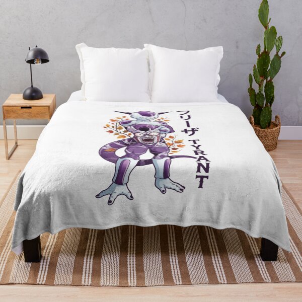 Item preview, Frieza Dragon Ball Anime Tyrant Autumn Leaves Illustration designed and sold by FreakToons.