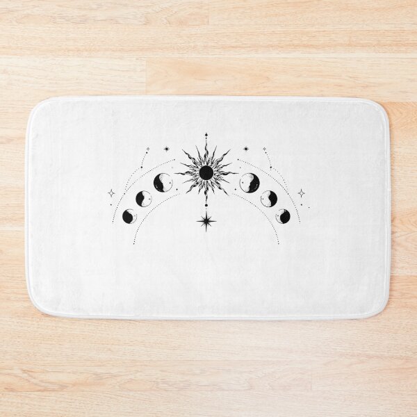 Item preview, Celestial Moon Phases & Sun Gothic Mystical Design  designed and sold by Marianarcezar.