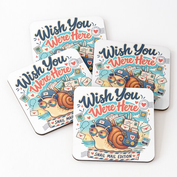 Item preview, Wish You Were Here – Snail Mail Edition Travel Pen Pal designed and sold by alexcorporation.