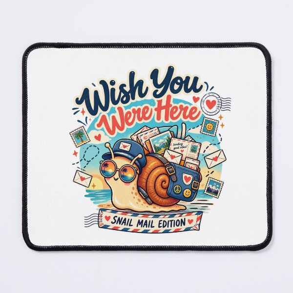Item preview, Wish You Were Here – Snail Mail Edition Travel Pen Pal designed and sold by alexcorporation.