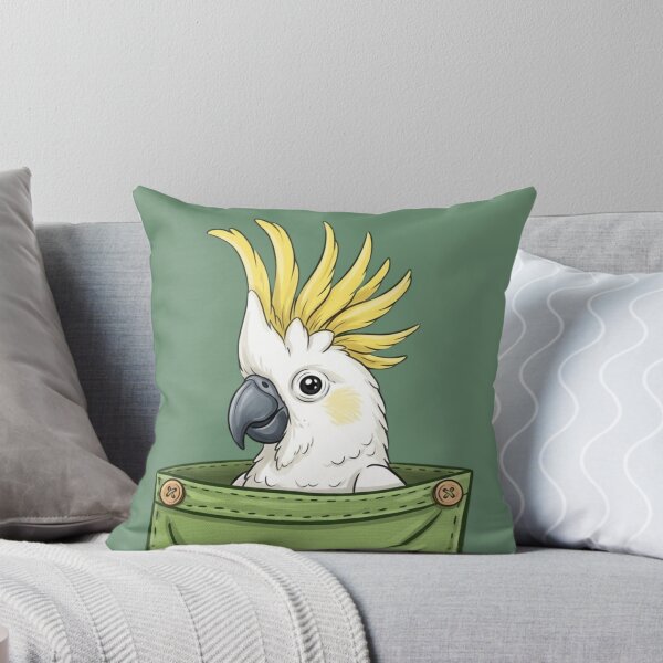 Item preview, Funny Australian Cockatoo Pocket Animal Bird Gift Men Woman Kids designed and sold by Amelia ART G.