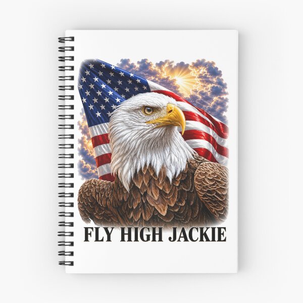 Item preview, Fly High Jackie - Jackie The Bald Eagle RIP designed and sold by ciaro-media.