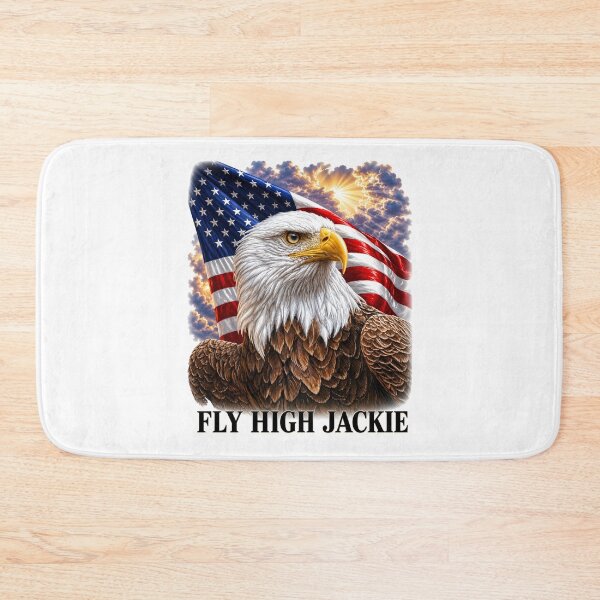 Item preview, Fly High Jackie - Jackie The Bald Eagle RIP designed and sold by ciaro-media.