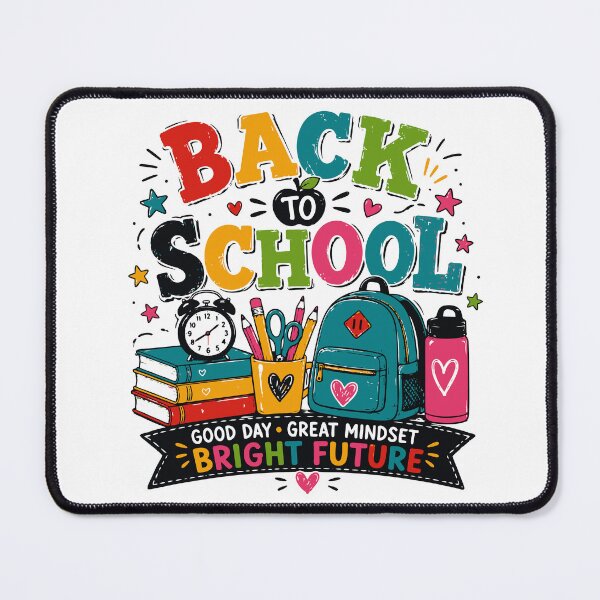 Item preview, Back to School Bright Future Good Day Great Mindset designed and sold by Sunday.Supply.