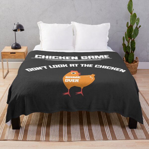 Item preview, Don’t Look at the Chicken Funny Game (Black Edition) designed and sold by beboplab.