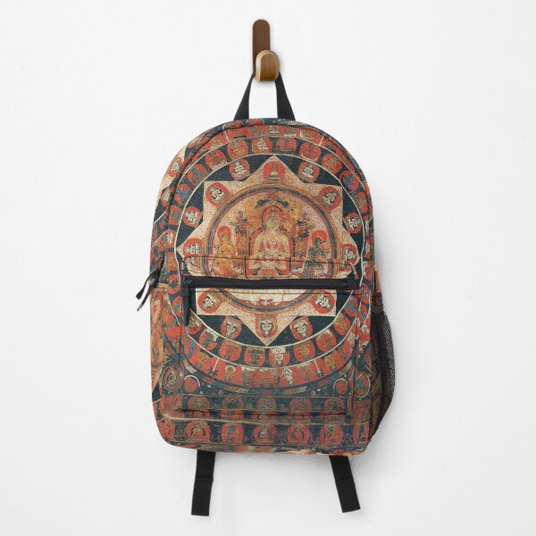 Item preview, Mandala 128 Moon God Chandra Nepal 1400 designed and sold by GuyBlank.
