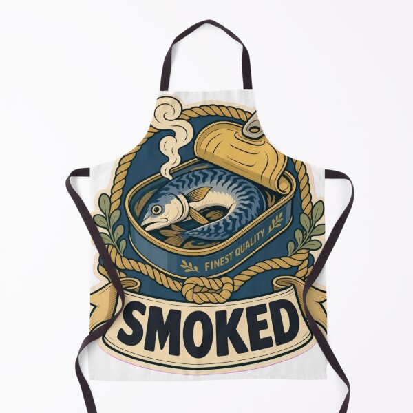 Item preview, Smoked Mackerel Tin | Retro Portuguese Sardine Tin Vintage Art designed and sold by StickyGuys.