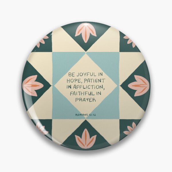 Item preview, Romans 12:12 designed and sold by Paws & Prints.