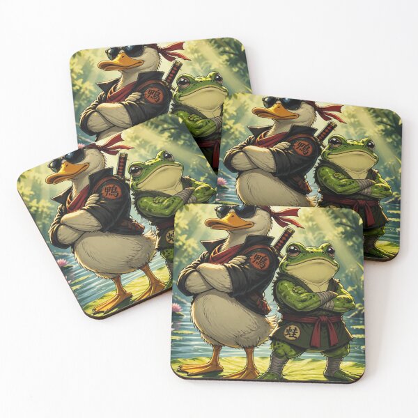 Item preview, Duck and a Frog designed and sold by Ricewantstea.