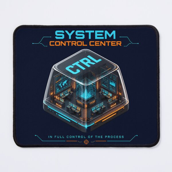 Item preview, System Control Center CTRL Resin Keycap Mechanical Keyboard designed and sold by ThirdShiftLab.
