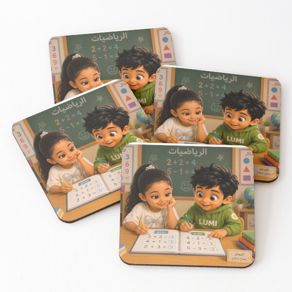 Item preview, Lumi and Jouri Learn Math Together designed and sold by LumivaraGallery.