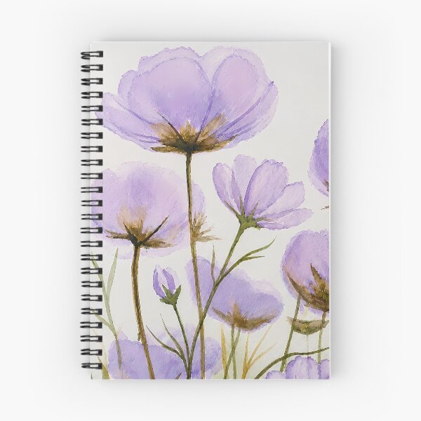 Item preview, Wildflowers in Watercolor - Botanical Illustration in Pastel Tones designed and sold by SuperMama1973.