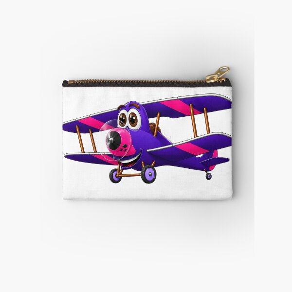 Item preview, Purple Pink biplane Cartoon designed and sold by Scott Hayes.
