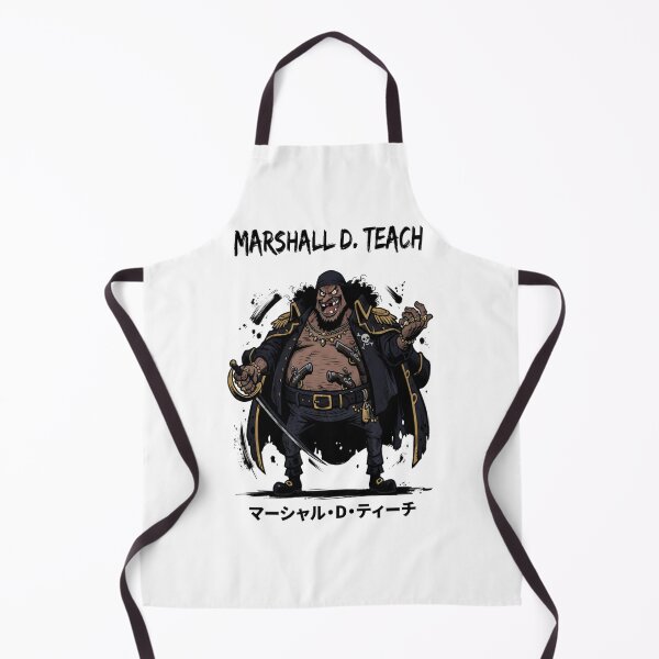 Item preview, Marshall D Teach Blackbeard One Piece Pirate Captain Illustration designed and sold by FreakToons.