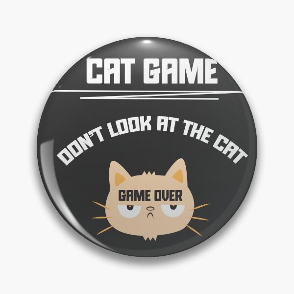 Item preview, Don’t Look at the Silly Cat (Black Edition) designed and sold by beboplab.
