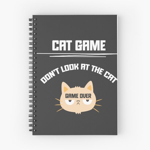 Item preview, Don’t Look at the Silly Cat (Black Edition) designed and sold by beboplab.