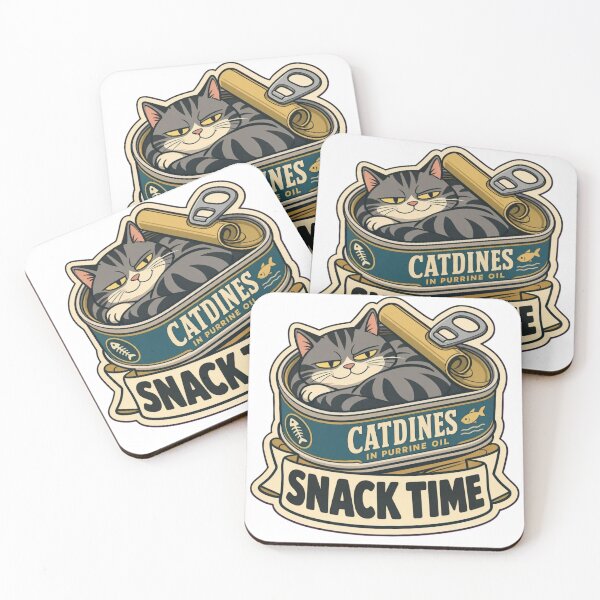 Item preview, Cat and Sardine Tin | Retro Portuguese Sardine Tin Vintage Art designed and sold by StickyGuys.