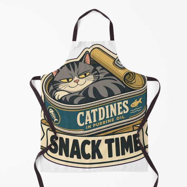 Item preview, Cat and Sardine Tin | Retro Portuguese Sardine Tin Vintage Art designed and sold by StickyGuys.