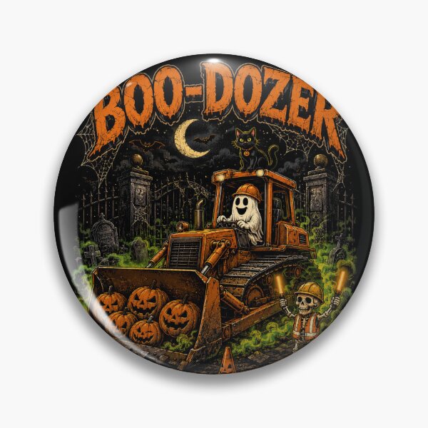 Item preview, Boo Dozer Ghost Bulldozer Halloween Truck Boys designed and sold by will freed18.