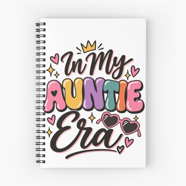 Item preview, In My Auntie Era Colorful Retro Aunt Gift Family Graphic Tee designed and sold by TM DESIGNS AND MORE.