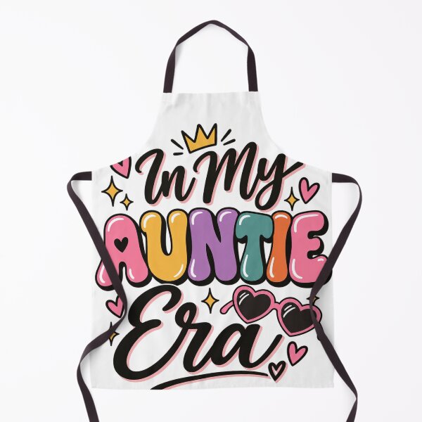 Item preview, In My Auntie Era Colorful Retro Aunt Gift Family Graphic Tee designed and sold by TM DESIGNS AND MORE.