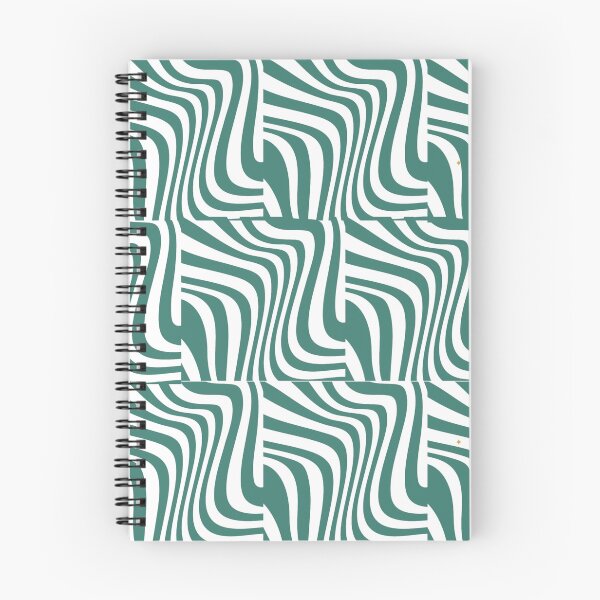 Item preview, Minimalist Green Wavy Abstract Pattern Aesthetic Design designed and sold by NikBrin Prevail .
