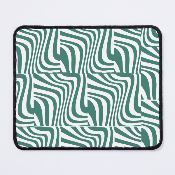 Item preview, Minimalist Green Wavy Abstract Pattern Aesthetic Design designed and sold by NikBrin Prevail .