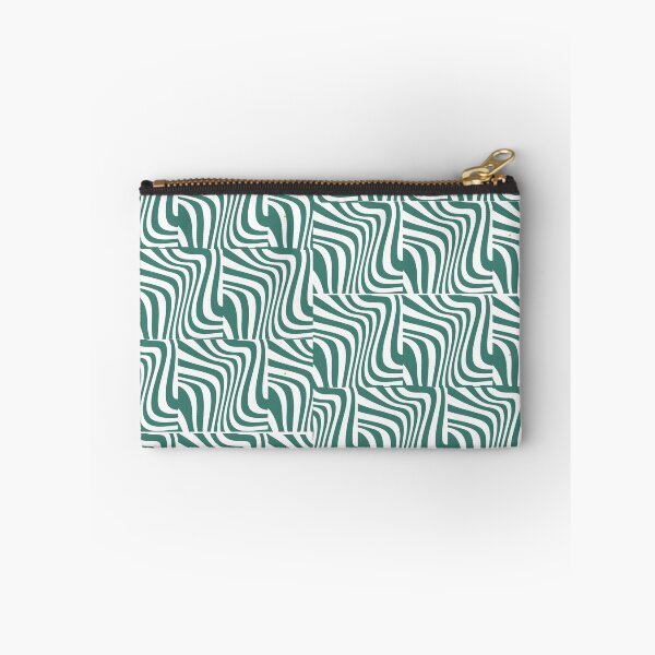 Item preview, Minimalist Green Wavy Abstract Pattern Aesthetic Design designed and sold by NikBrin Prevail .