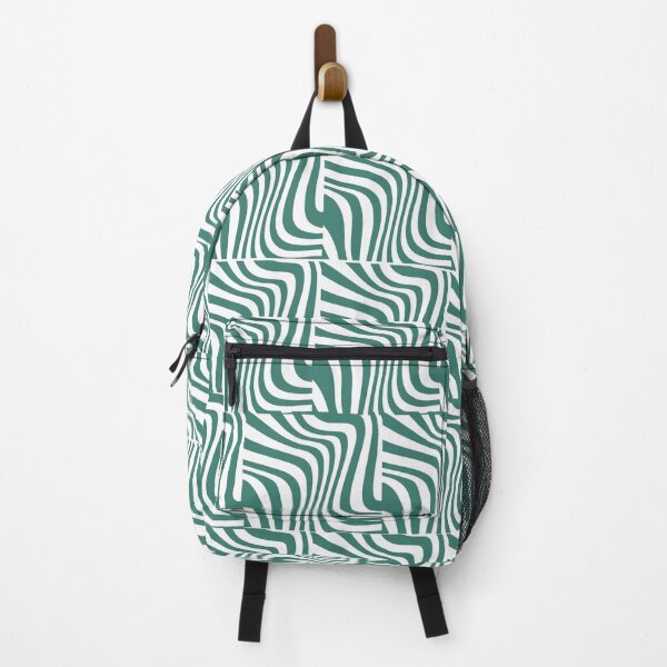 Item preview, Minimalist Green Wavy Abstract Pattern Aesthetic Design designed and sold by NikBrin Prevail .