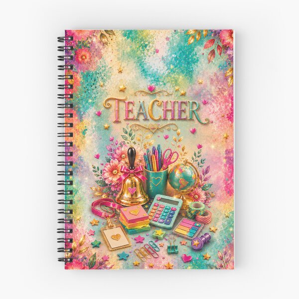 Item preview, Colorful Teacher – Vibrant Floral Classroom Essentials designed and sold by HO•Designs.