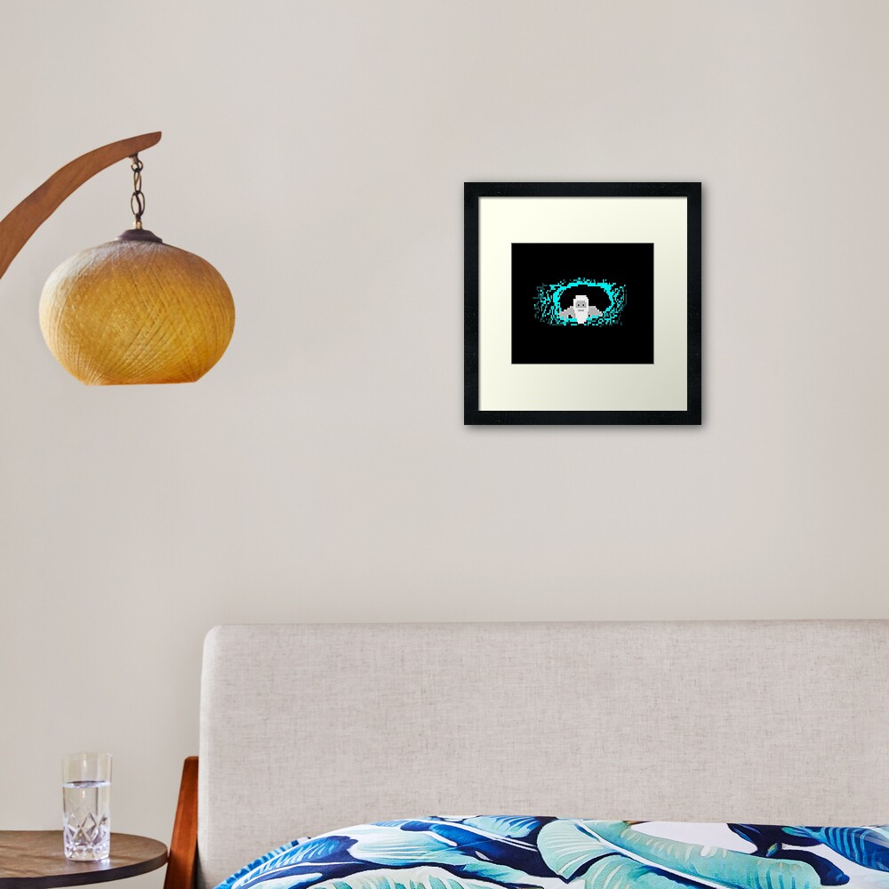 Item preview, Framed Art Print designed and sold by iWumbo.