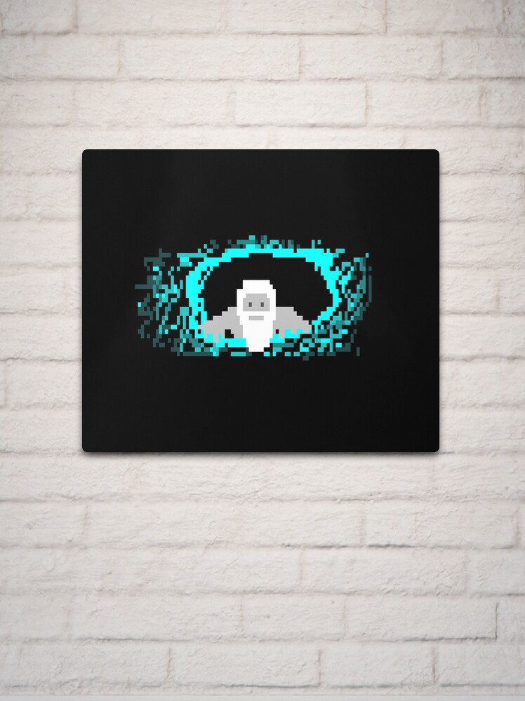 Thumbnail 2 of 4, Metal Print, Dwarf Fortress - Dwarven Miner designed and sold by iWumbo.