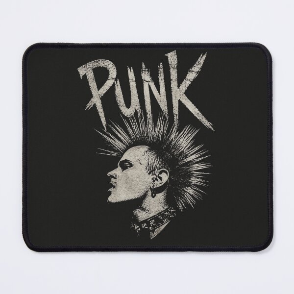 Item preview, Classic Punk Rock Mohican Distressed Graphic Art designed and sold by ERODED SELF.