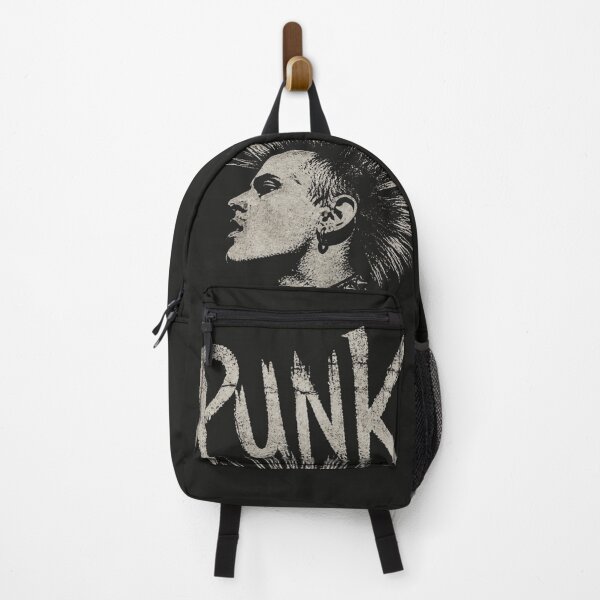 Item preview, Classic Punk Rock Mohican Distressed Graphic Art designed and sold by ERODED SELF.