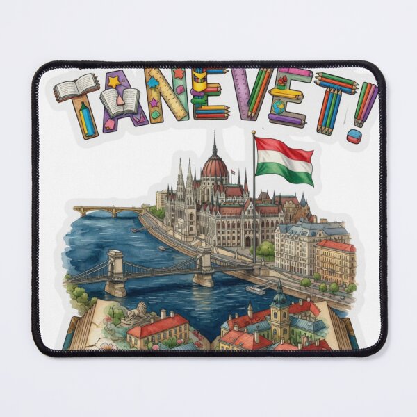 Item preview, Budapest School Year City Travel Sticker designed and sold by Imaginarium of Chaos falcon88 .