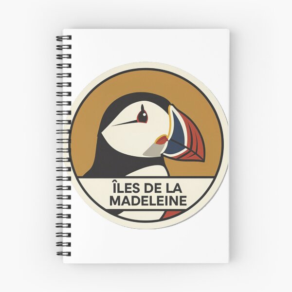 Item preview, Atlantic puffin (macareux) Îles de la Madeleine designed and sold by Sparking Synapses.