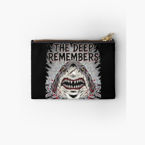Item preview, The Deep Remembers Great White Shark Blood Water Graphic designed and sold by Enea Kelo.