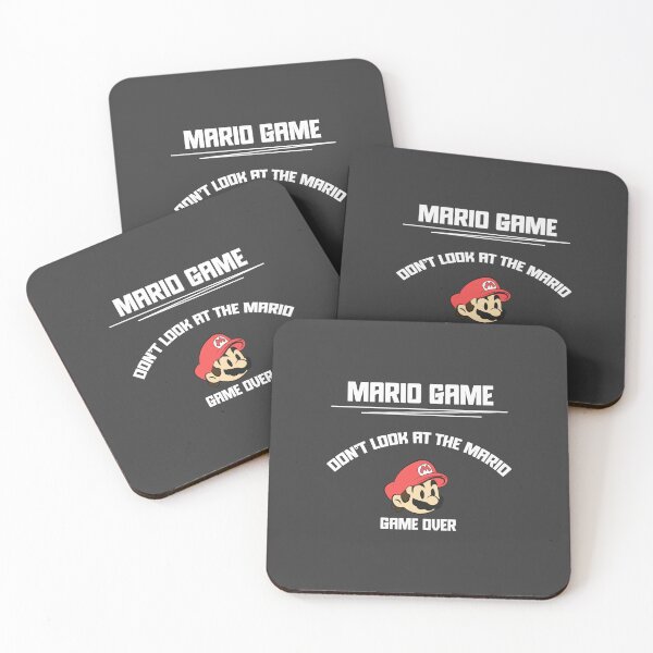 Item preview, Don’t Look at the Mario (Black Edition) designed and sold by beboplab.