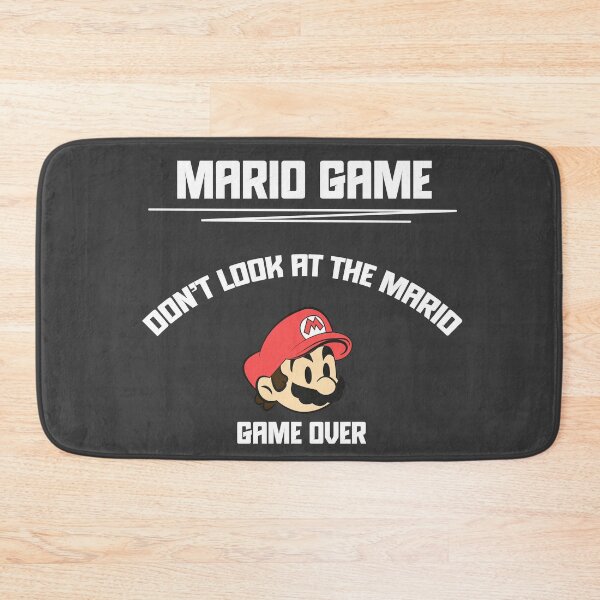 Item preview, Don’t Look at the Mario (Black Edition) designed and sold by beboplab.