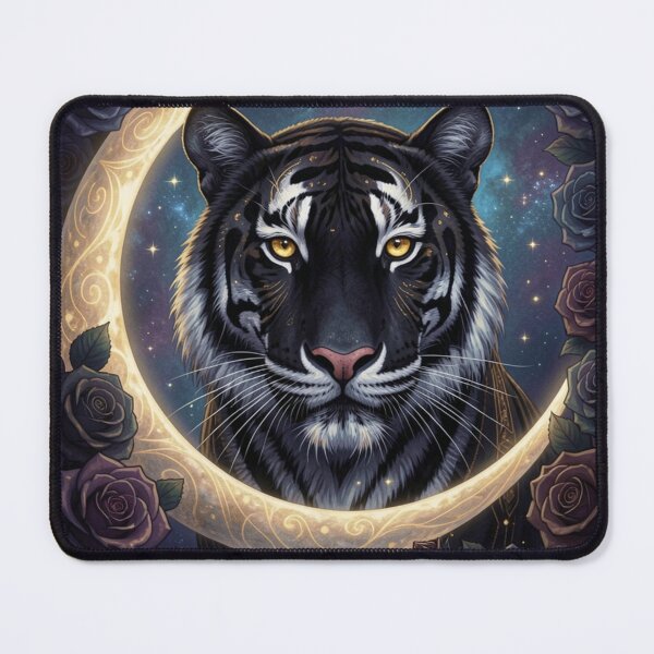 Item preview, Celestial Tiger | Gothic Moon Beast designed and sold by JanjjaSoulInk.
