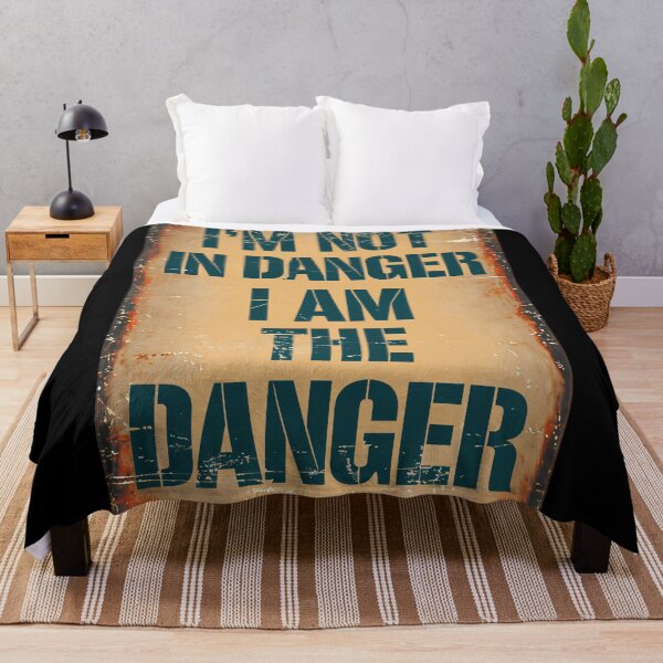 Item preview, I Am The Danger - Retro Vintage Distressed Metal Plate Art designed and sold by A-M-G-Shop.