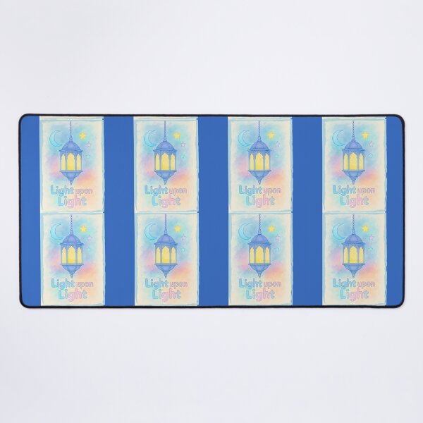 Item preview, Playful "Light upon Light" Pastel Lantern Art designed and sold by D-Islamic.