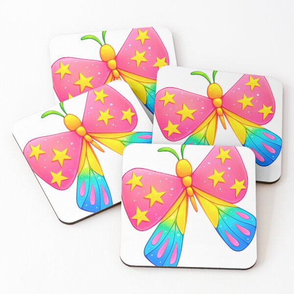 Item preview, Magical Starry Butterfly Colorful illustation designed and sold by Drindumentaria.