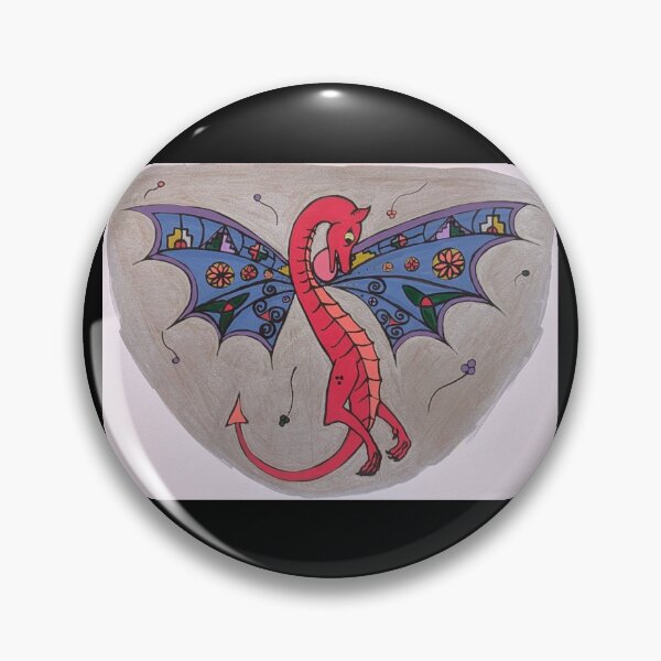 Item preview, Dragon designed and sold by Dark Moon Art Studio.