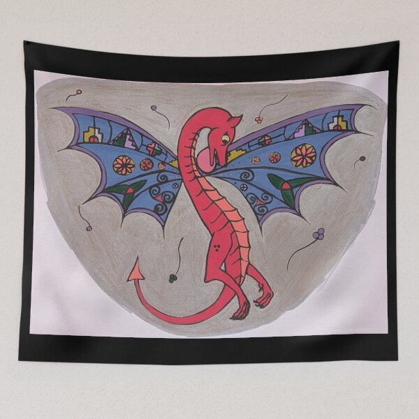 Item preview, Dragon designed and sold by Dark Moon Art Studio.