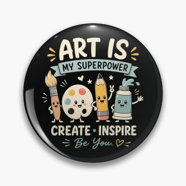 Item preview, Art Teacher Shirt, Art Is My Superpower T-Shirt, Creative Artist Gift, Art Teacher Gift, Drawing Painting Shirt, Inspirational Tee designed and sold by QueenStore-USA.