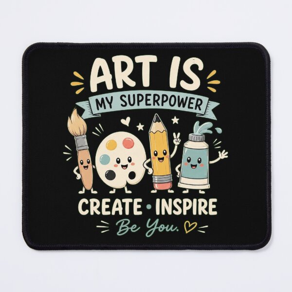 Item preview, Art Teacher Shirt, Art Is My Superpower T-Shirt, Creative Artist Gift, Art Teacher Gift, Drawing Painting Shirt, Inspirational Tee designed and sold by QueenStore-USA.