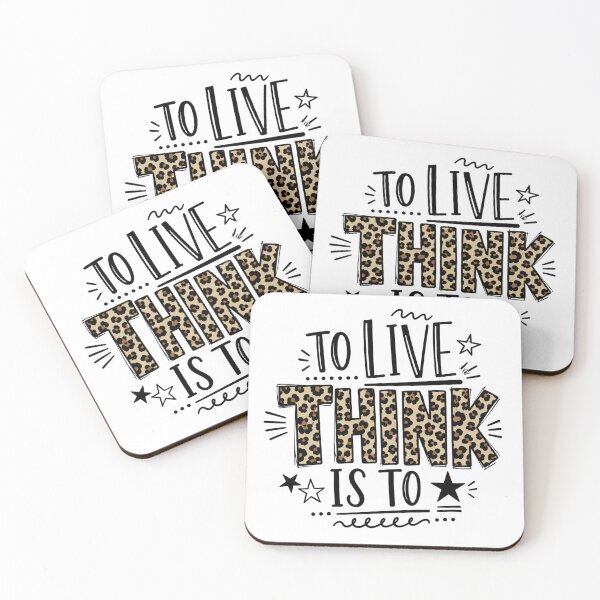 Item preview, A Life of Thought designed and sold by Quote Gallery.
