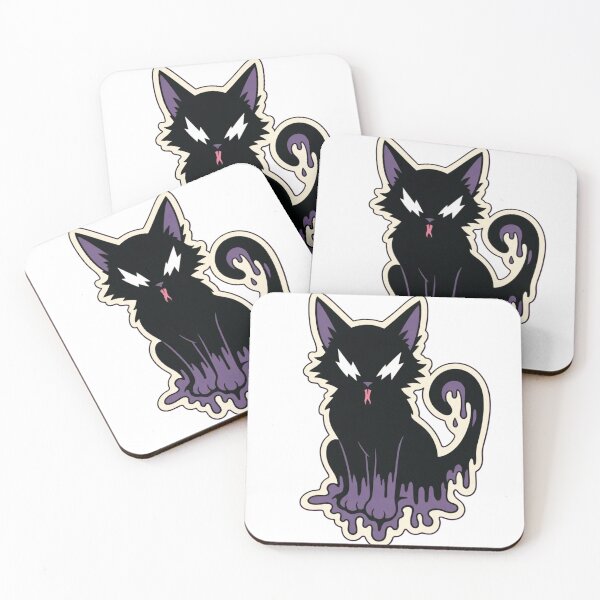 Item preview, Slime Cat | Creepy Cute Symbiote Monster Eyes designed and sold by StickyGuys.